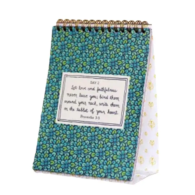 Atasözleri Perpetual takvim güçlendirici tırnaklar 30 gün duvar takvimi masa aksesuarları ev dekor aile arkadaşlar için günlük planlayıcısı