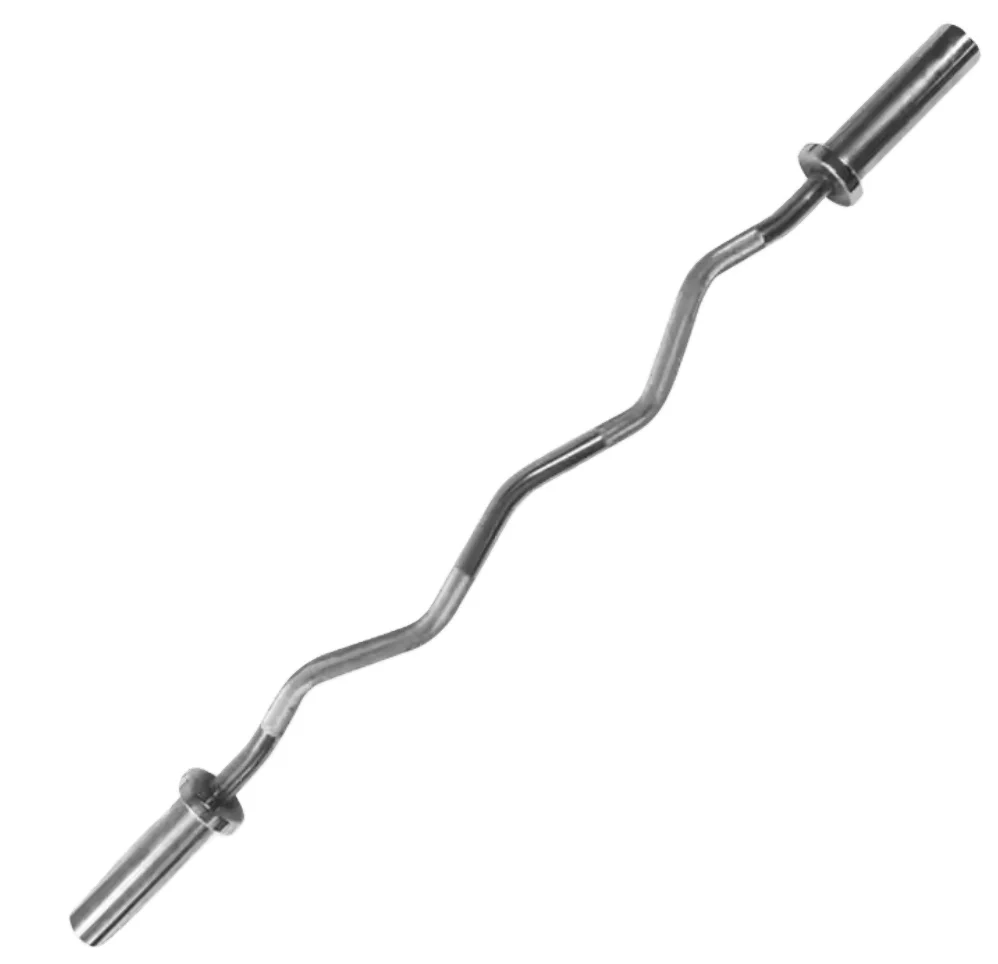 

Профессиональный гантельный штанга E-Z Curl с твердым хромированием для спорта