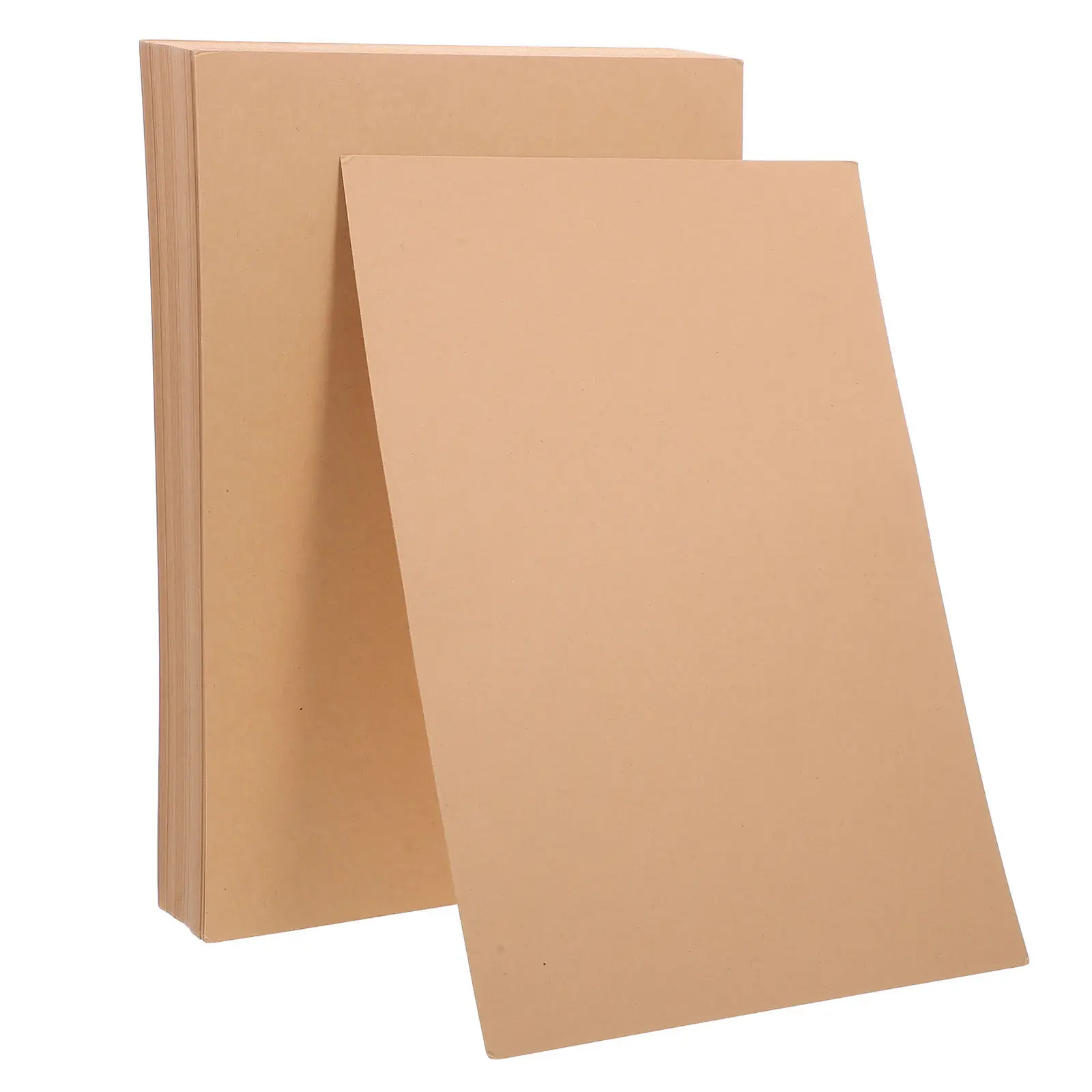 100sheets-brown-kraft-paper-cardstock-thick-sturdy-card-stock-dark-brown-color-for-invitations-greeting-cards-card-making-diy