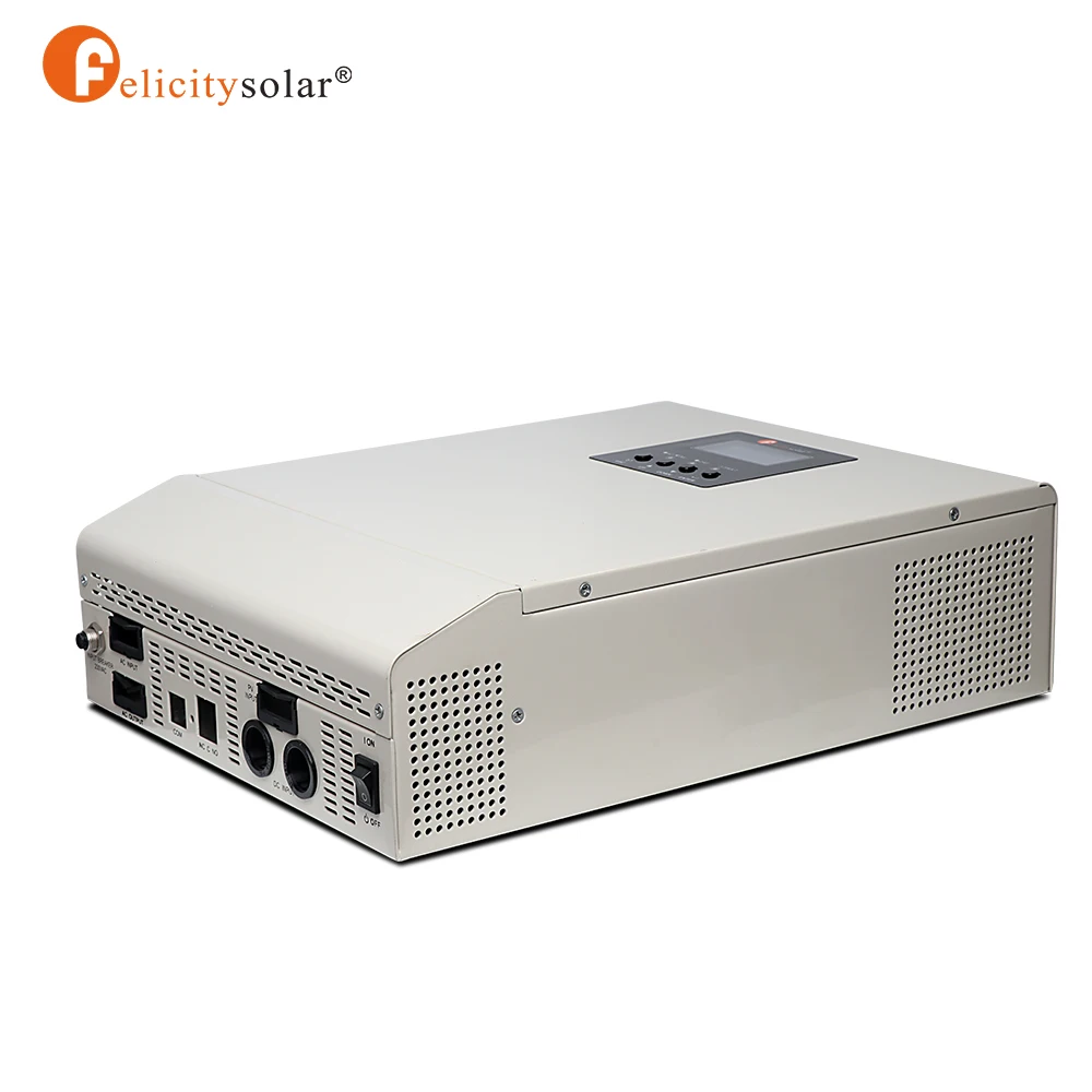 felicity solar hibrid inverter 24v 3kva high frequency pure sine wave hybrid solar inverter