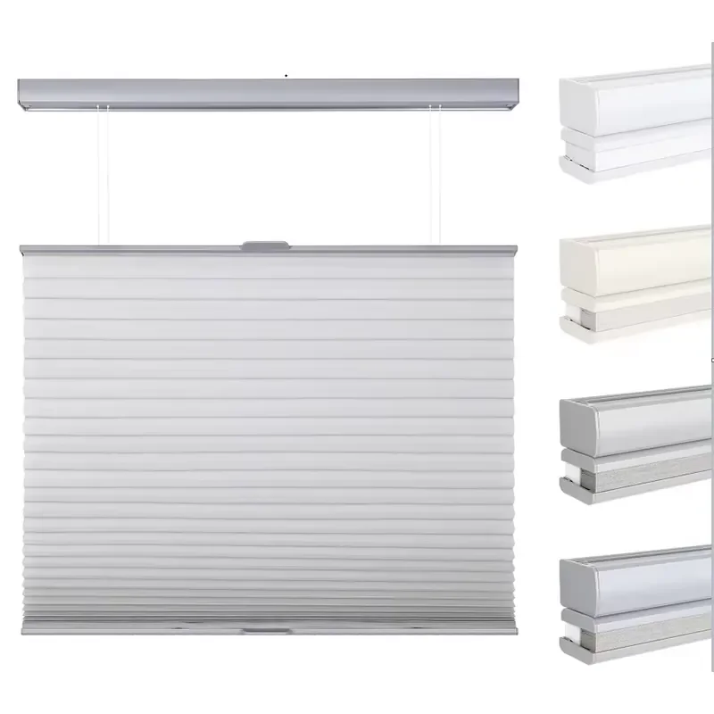Modern Honeycomb Blinds Remote Control Smart Cordless Honeycomb Blind WiFi Invoice Control Motorized Cellular Shades