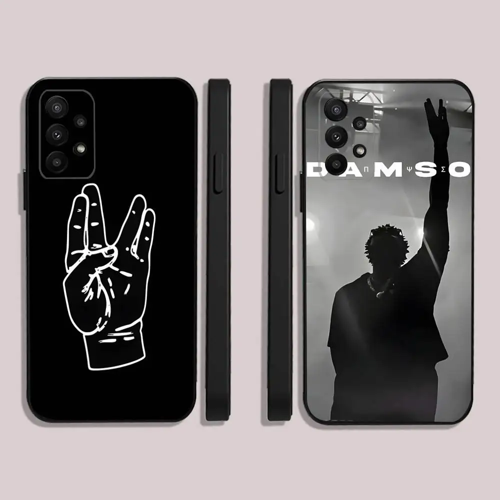 

Rapper Damso Phone Case For Samsung S25,23,22,30,24,10,9,Ultra,Plus,Lite,FE,5G Black Soft Case