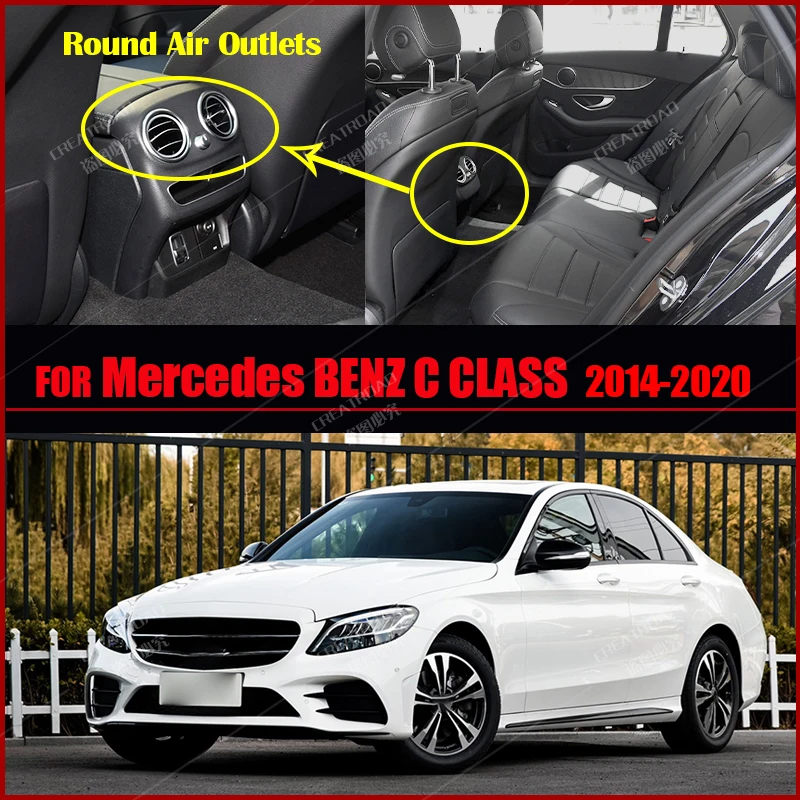 Car Floor Mats For Mercedes Benz C Class W205 sedan C180 200 220 250 260 300 350 400 450 2014-2021 20 19 18 17 16 15 Accessories