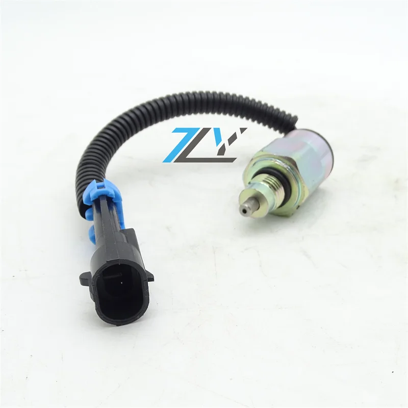 84151310 86507510 12V flameout solenoid valve Fuel Shut Off Solenoid Valve for Skid Steer Loader LX985 SL40B