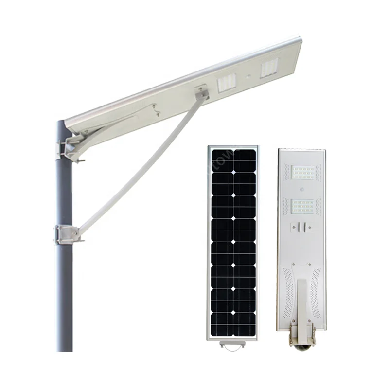 Waterproof 60w 90w 120w High Efficiency Integrated Outdoor Aluminum Led Garden Ufo Solar Lamp Street Light