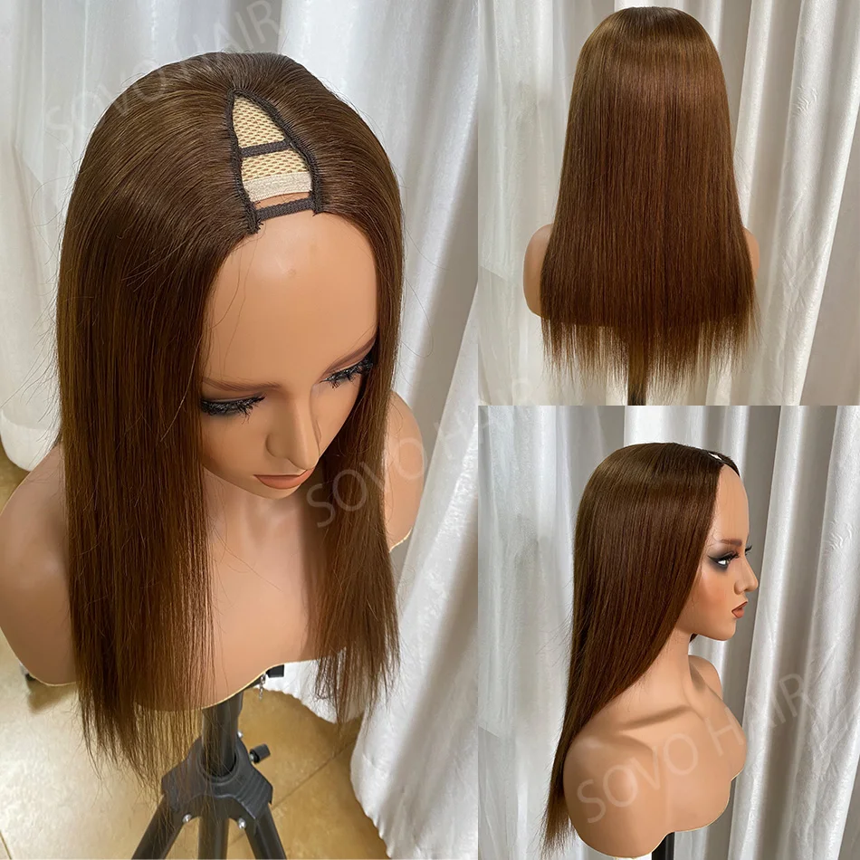 perruques-en-cheveux-humains-a-ouverture-en-v-pour-femmes-sans-colle-brun-clair-blond-caramel-ajustables-en-forme-de-v-fabriquees-a-la-machine-14-28-pouces