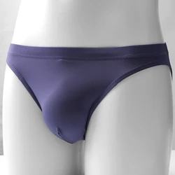 Sous-vêtement bikini ultra fin en U pour homme, lingerie en poudres convexes, caleçon à haute élasticité, taille basse, séchage rapide, callogging, bien-être