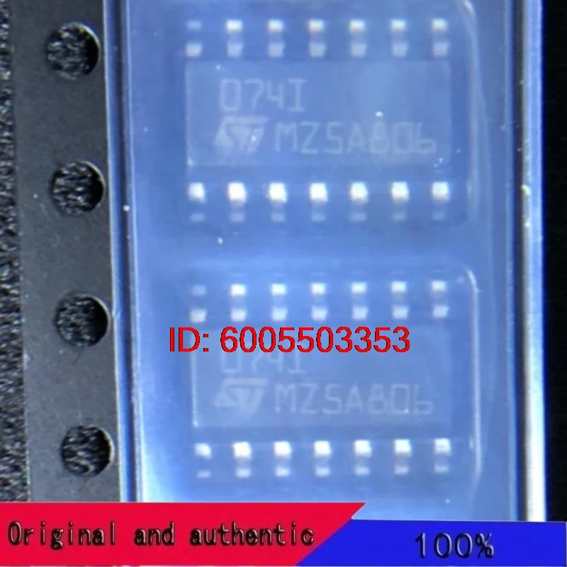 10PCS/TL074IDT 074I SOP14 Original Genuine Goods in Stock