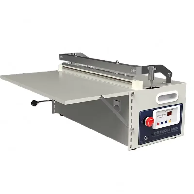 Commercial Continuous Fully Automatic Film Plastic Bag Aluminum Foil Bag Heat Shrink Film Cutting and Sealing Machine