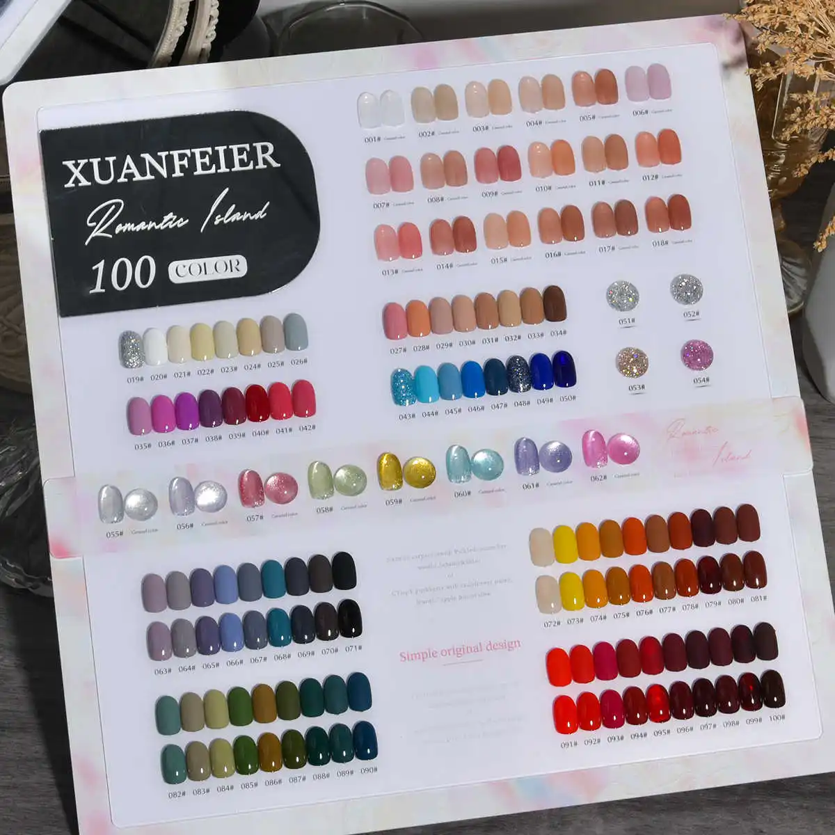 

XUANFEIER 100 цветов, многоцветный набор гелей для ногтей, однотонный маникюрный салон, новинка 2025 года, горячая распродажа, модный нетоксичный УФ-гель для дизайна ногтей, оптовая продажа