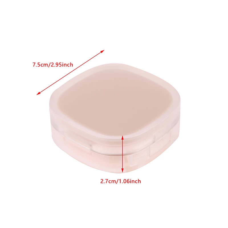 15g Portable Empty Air Cushion Box With Puff Cosmetic Container Makeup Case With Powder Sponge Mirror For BB Cream Foundation