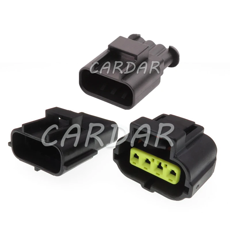 

Штекер датчика дроссельной заслонки 1JZ-GTE 2JZ-GTE 1UZ 3SGE TPS, 1 комплект, 4-контактный, 178399-2 184046-1, для Toyota