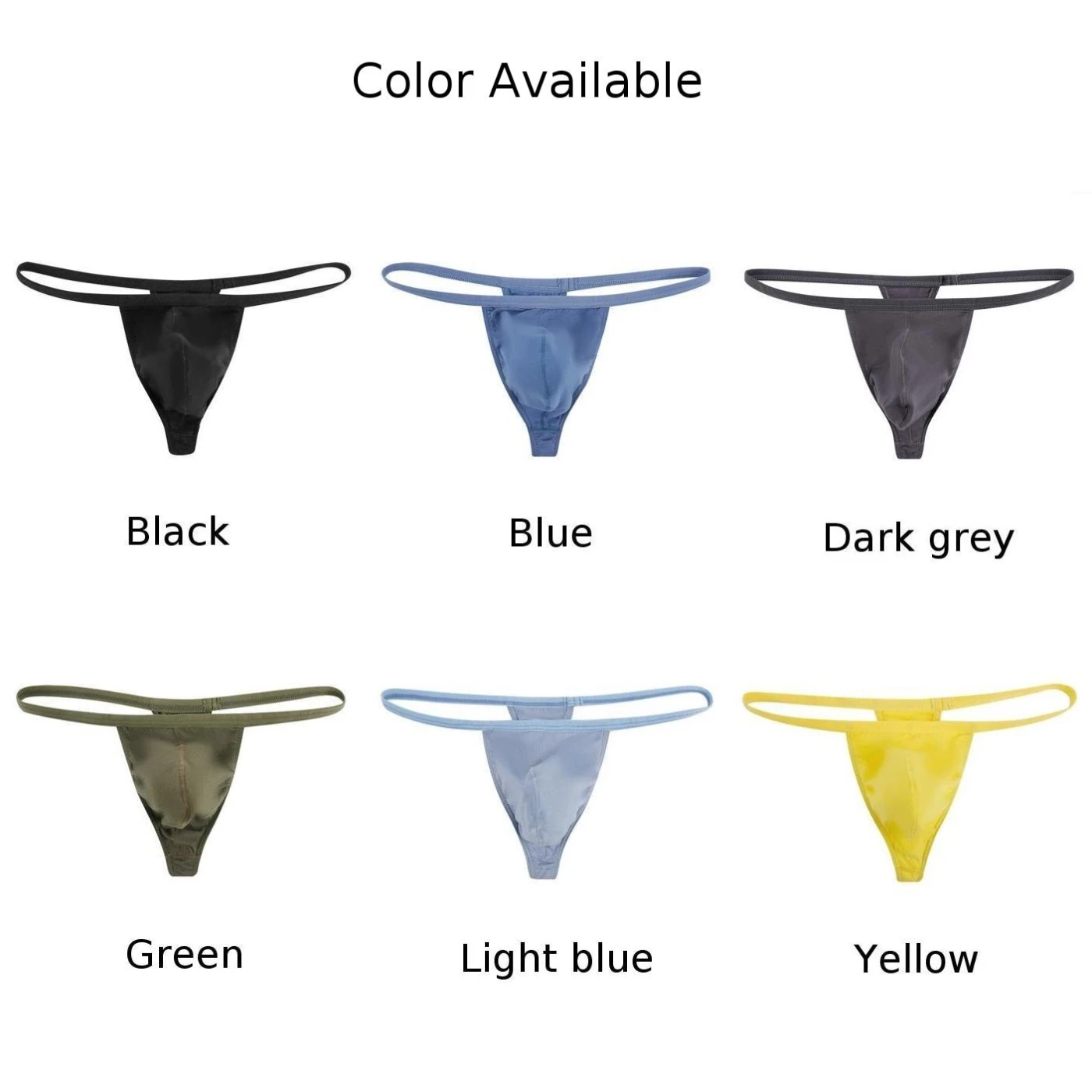 2023 New Men Sexy Close-Fitting String Bugle Pouch Thong Underwear Male Low Waist T-Back Jock Strap Panties Calzoncillos Hombre