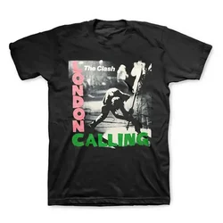 Clash T-shirt London Calling officieel gelicentieerd gloednieuw authentiek S-2Xl