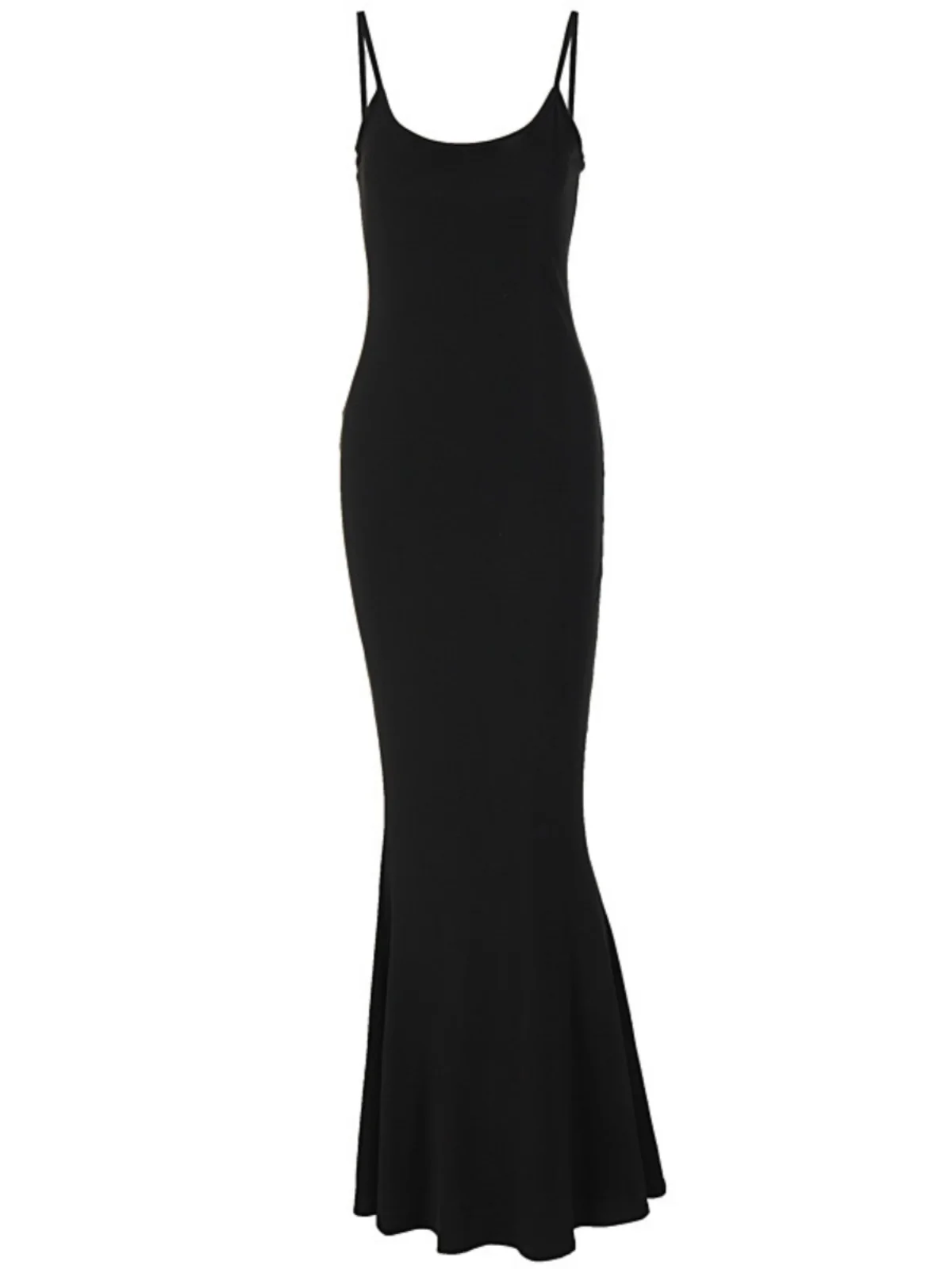 Faionable Pure Color Hoge Taille Street Sle Wrap Dr Svel Eén-schouder Vloerlengte Bodycon Jurk voor jonge vrouwen