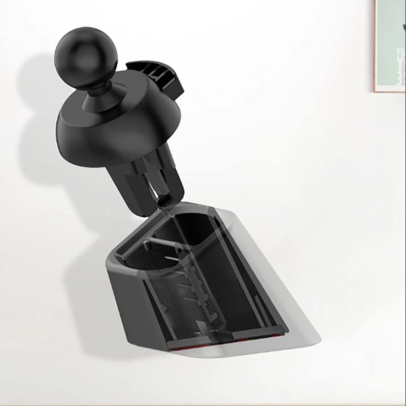17mm Universal Car Air Vent Clip Ball Head Phone Holder Base Mobile Magnet Stand Charger Gravity Holder Support Auto Accessories