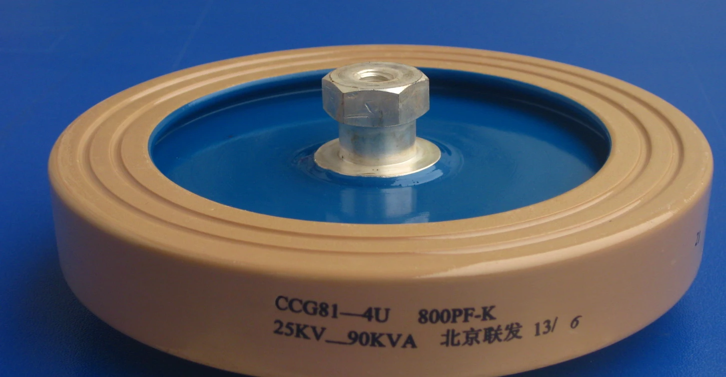 CCG81-4U 400PF-K 25KV 90KVA High Frequency High Voltage Ceramic Dielectric Capacitor