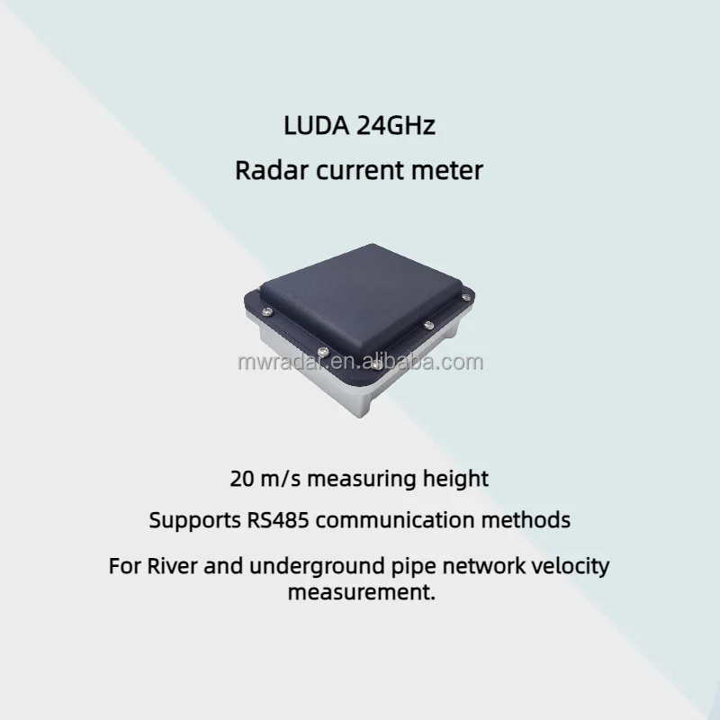 First Hand Seller Water Flow Velocity Measuring Instrument Flow Meter 24GHz Radar Sensor