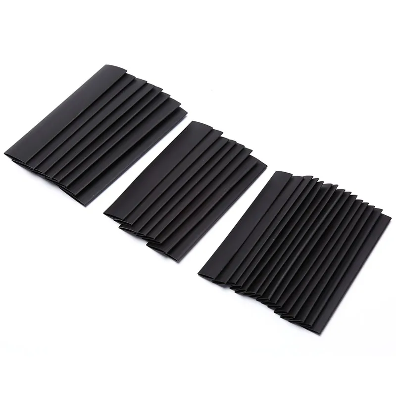 127 Stuks Polyolefine Krimpkous Buizen 2:1 Heatshrink Tubing Draad Connectoren Geïsoleerde Wrap Draad Reparatie Buis Moffen