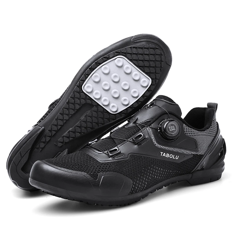 New Non Cleats Cycling Sneaker Road Speed Men Footwear Mountain Flat Male Bicycle Shoes Mtb Cleat Shoes Bike Spd Sport Racing