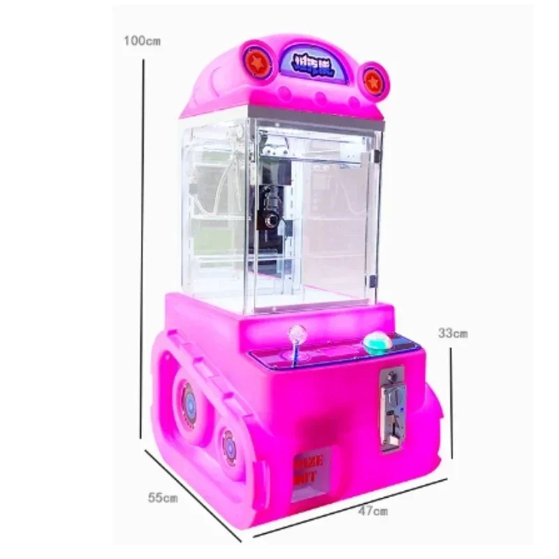 Banana land Factory Wholesale Coin Operated Prize Vending Game Arcade Machine Led Candy Crane Toy Claw Machine Malaysia Hot sale