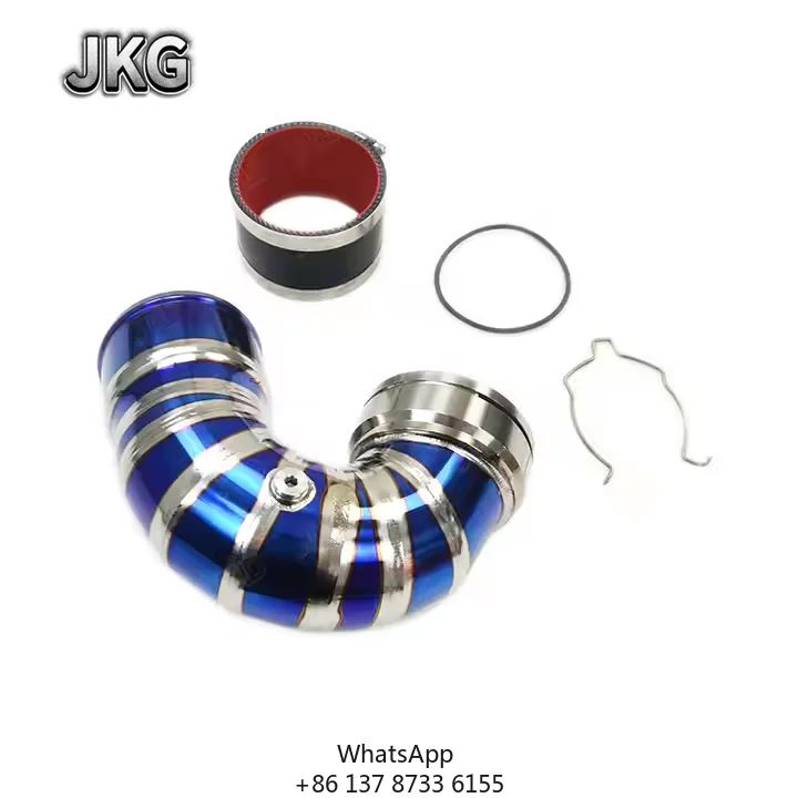 

New For BMW S55 F8X M3/M4/M2 Turbines J Pipe Titanium Cold Side Turbo Inlet Pipe With High Temp Resistance