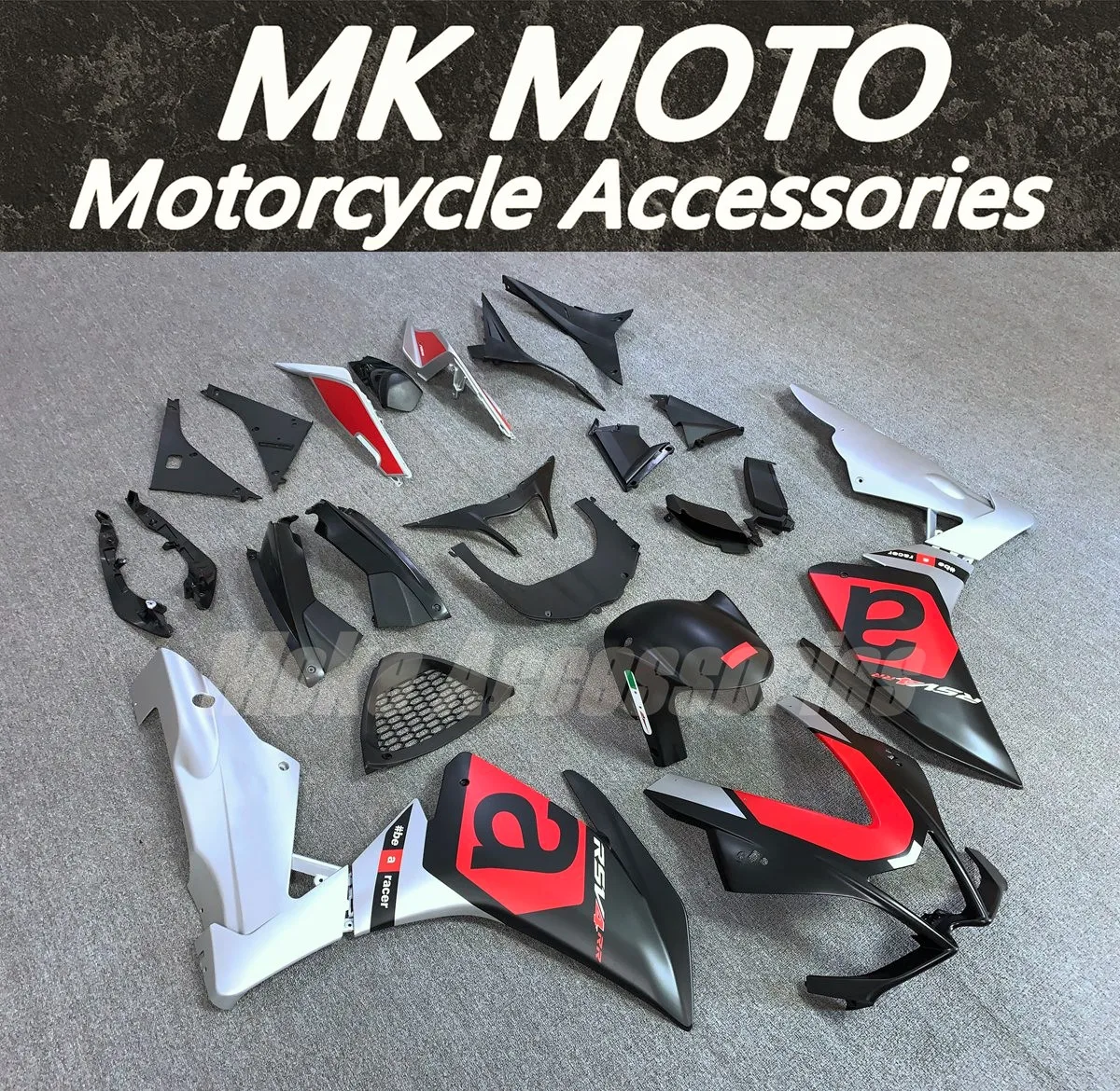 

Fairings Kit Fit For Aprilia RSV4 1000 2010 2011 2012 2013 2014 2015 Bodywork Set ABS Injection 10-17 Silver Black Red