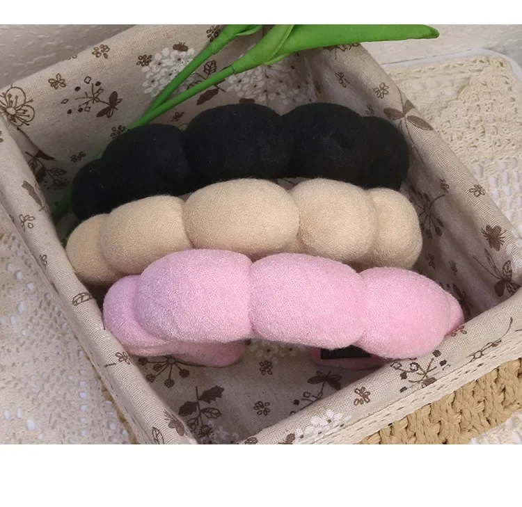 Mode Schwamm Stirnband Für Frauen Haar Zubehör Multifunktions Kopf Band Für Gesicht Waschen Make-Up Entfernung Dusche Haar Band – Detail 9