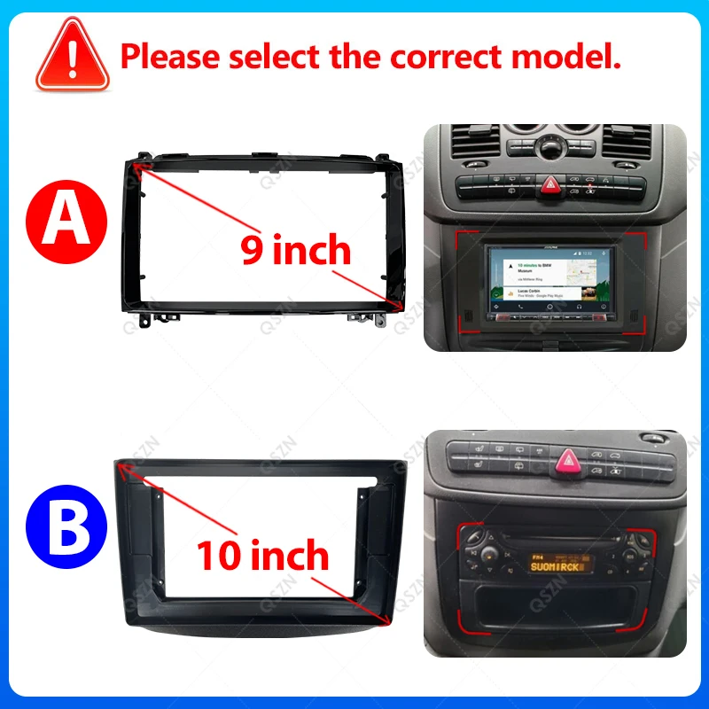 Android 12 Car Radio For Benz Vito Viano W639 Sprinter B200 W169 W245 B200 W906 Multimedia Video Player Stereo GPS Carplay Auto