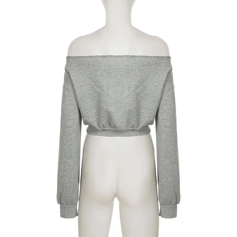 

Укороченный топ, пуловеры большого размера, спортивные женские мотыльки, модные свитер со стразами, пальто с меховым воротником Mallgoth, базовый пуловер с вырезами