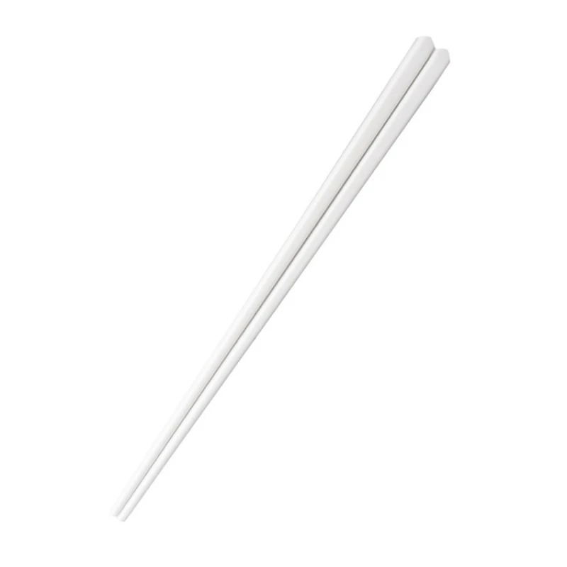 Ceramic Chopsticks Household Mildew Free High Temperature Resistant Ivory White Bone Porcelain Pure White Chopsticks