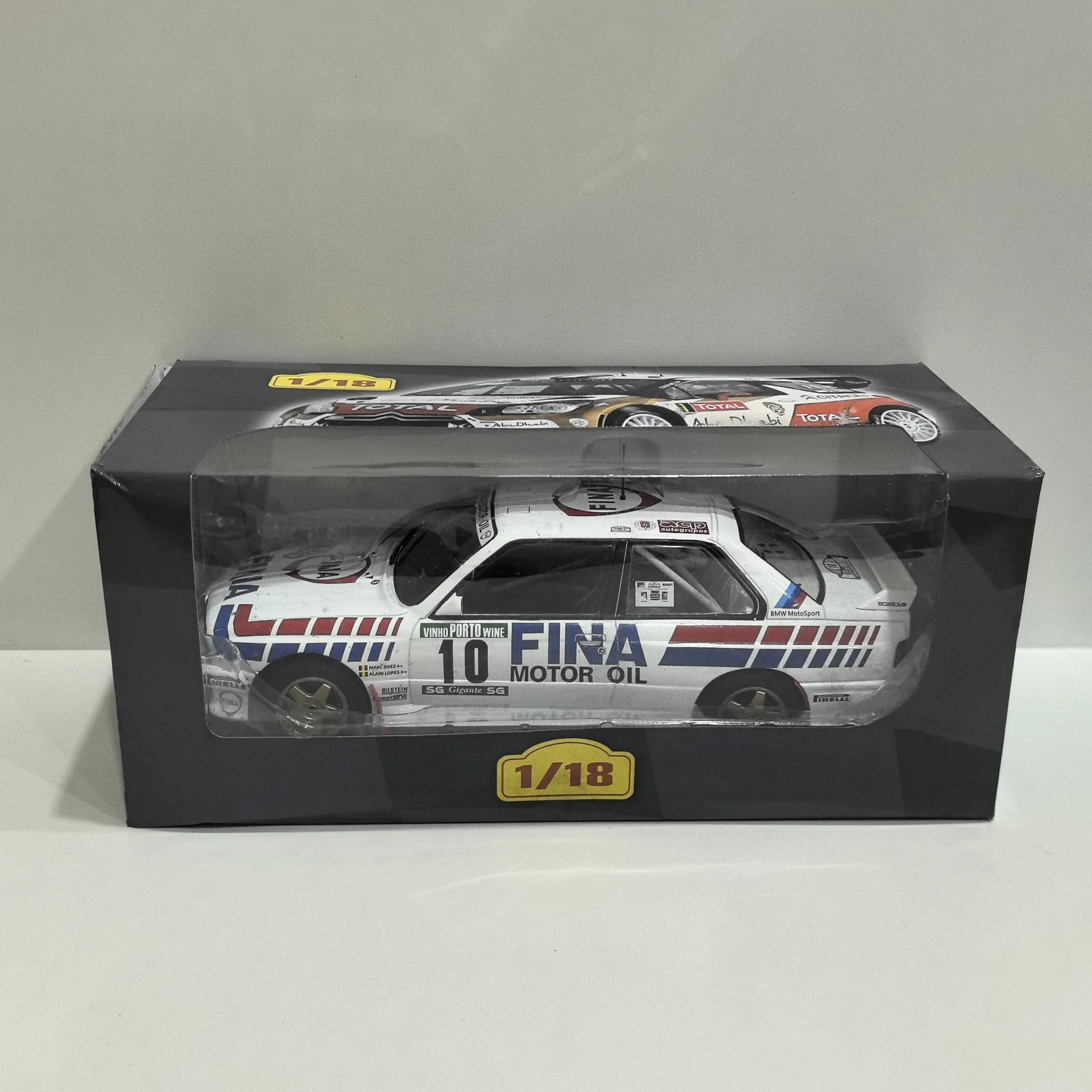 Diecast IXO 1/18 Scale BMW E30 M3 #10 M6 Alloy Car Model