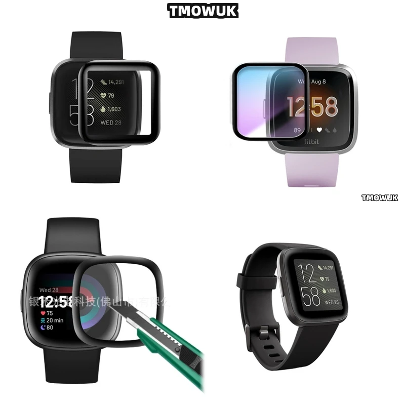 

For Fitbit Sense 2 Versa3 2 4 Inspire 3 Charge 6 5 3D Anti-Scratch Soft Screen Film PMMA