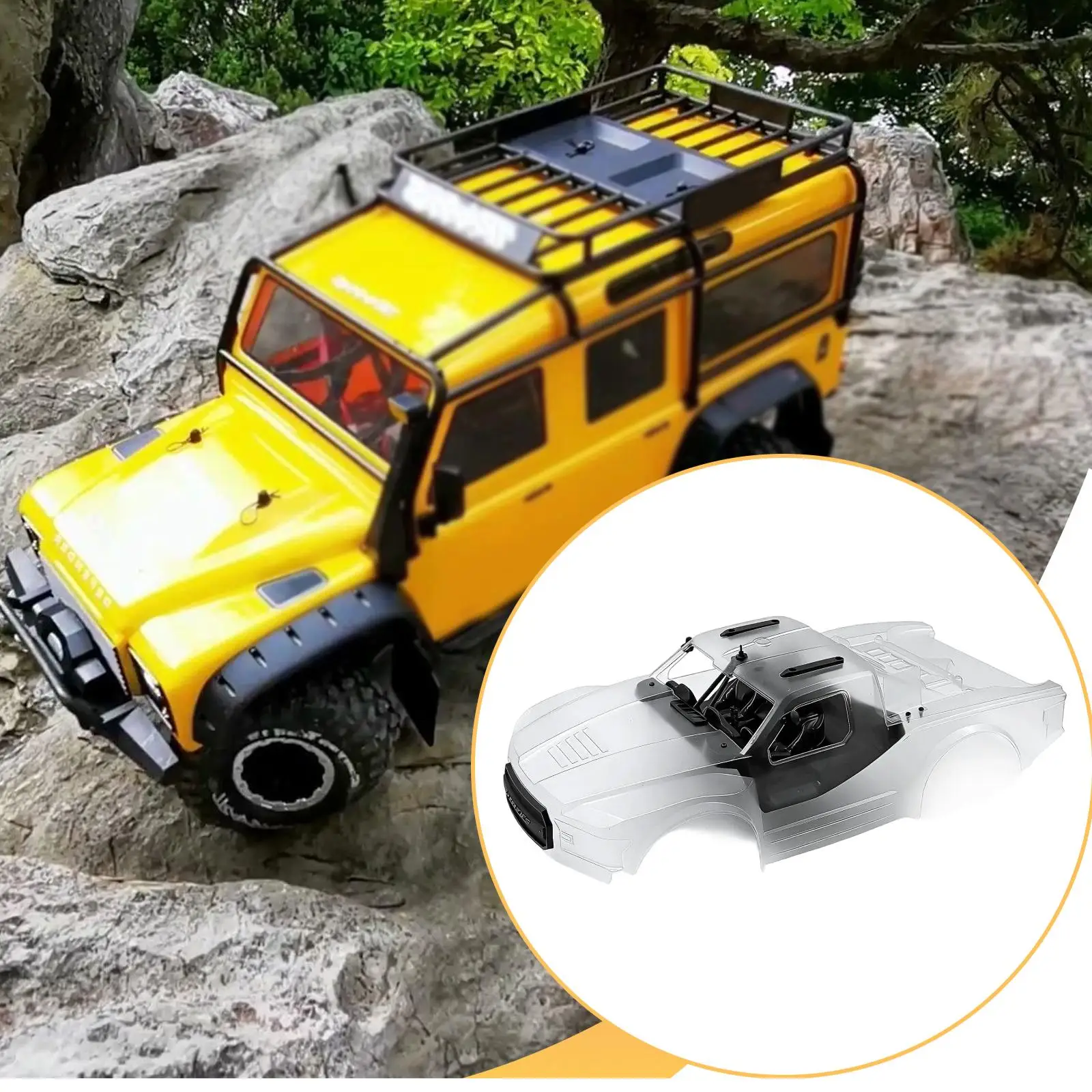 

1/10 RC Car Body Shelling, Premium, Durability, Portable, Easy to Install Spare Parts, Accessory, RC Car Part, Professional