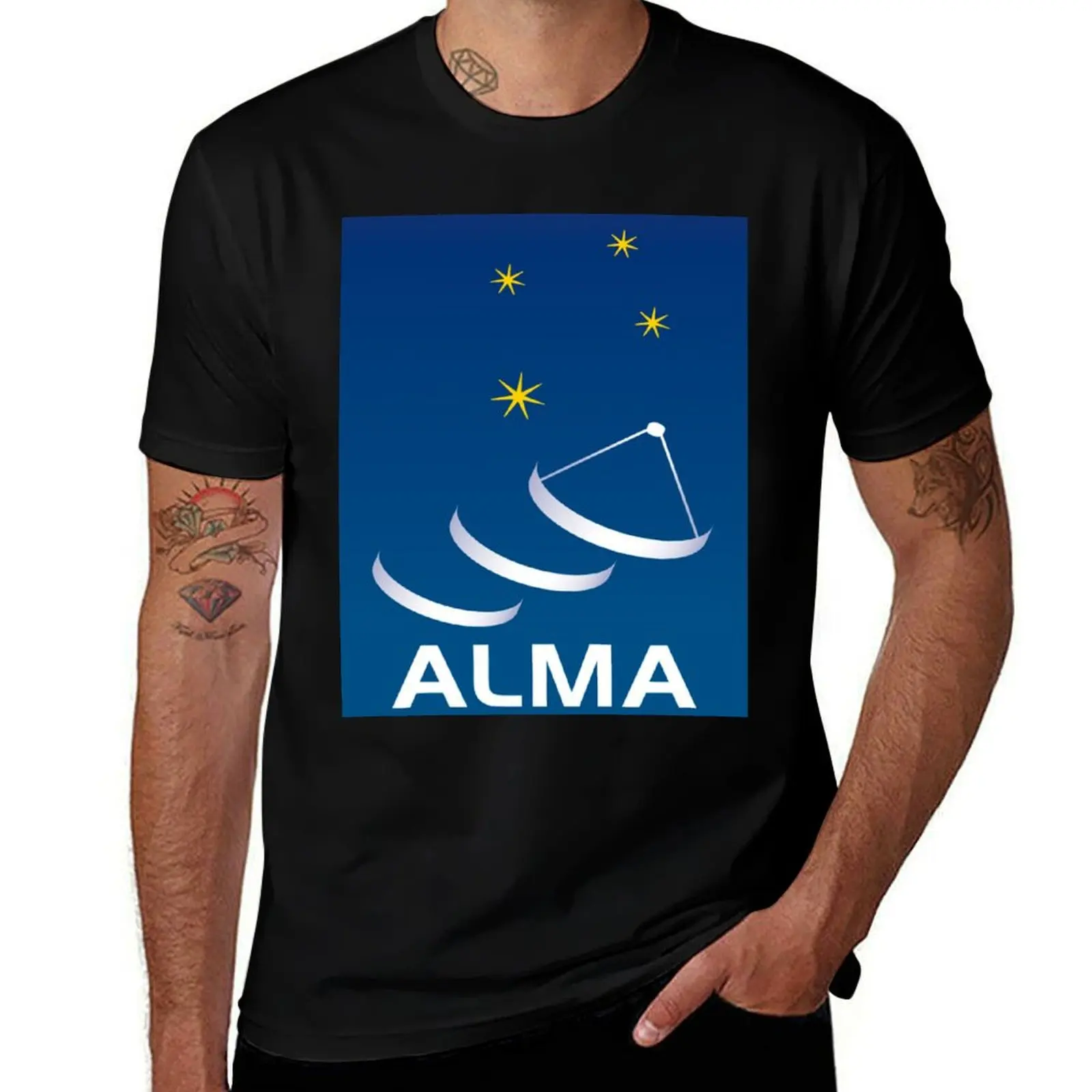 

Atacama Large Millimeter Array (ALMA) Logo T-Shirt man tshirt t shirt man luxury T-Shirt