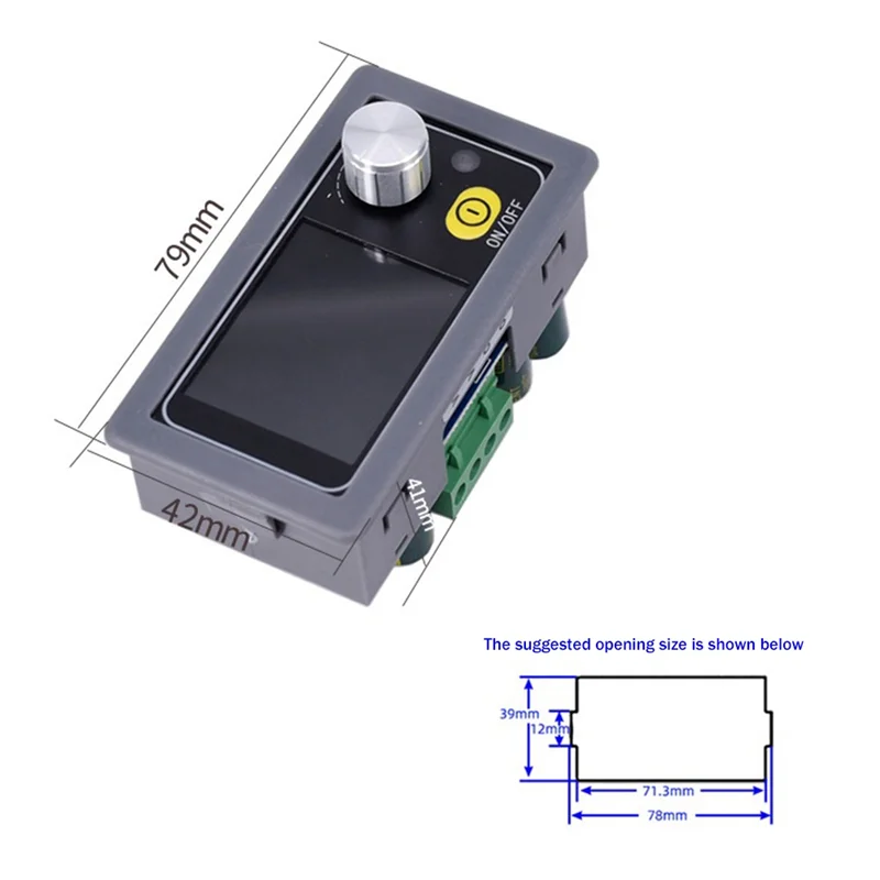 Módulo de potencia de Control remoto con aplicación líder, regulador de voltaje CC IOT CNC, voltaje constante, corriente constante, Modu de refuerzo Buck automático
