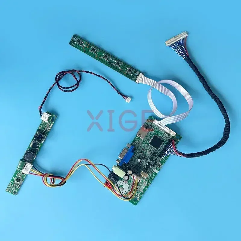 

LCD Panel Controller Driver Board Fit T215HVN01 T215HVN05 CLAA215FA04 Kit LVDS 30-Pin VGA 1920*1080 21.5" HDMI-Compatible Screen