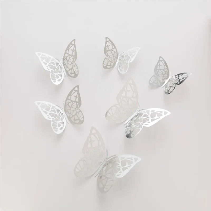 12PCS Butterfly Cake Decor Pearl Butterfly Cake Toppers Happy Birthday Party Decor Kids Girls Butterfli Cupcake Decor Babyshower