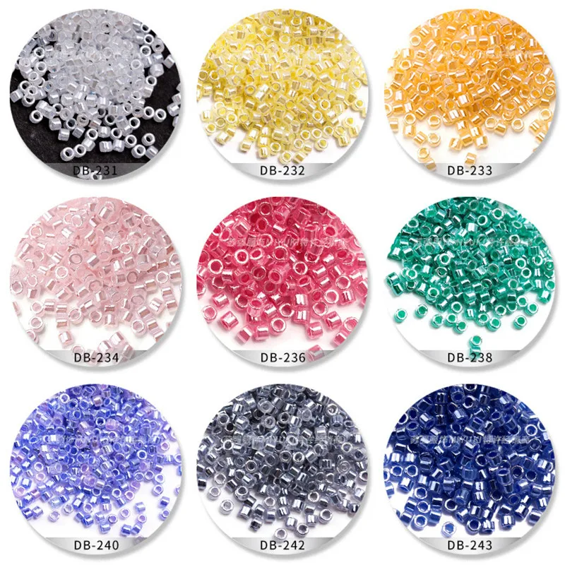 1.6mm200pcs1g Miyuki Yuxing antique beads oiled series glass rice beads earrings tassel material accessories imported from Japan