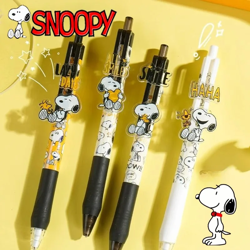 Snoopy Mechanical Pencils Cartoon Cute  Press Movable Pencil Propelling Pencil Automatic Pencils 0.5mm Student Office Supplies