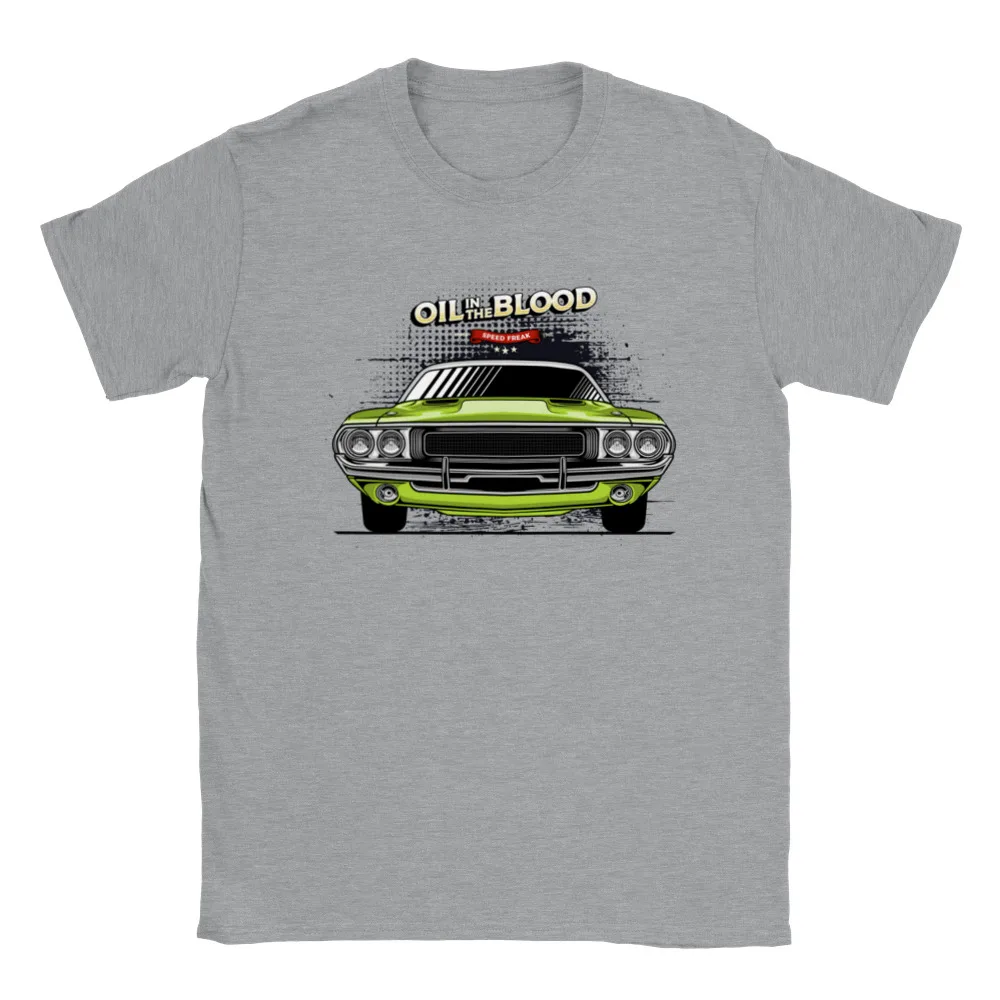 Vintage Challenger - Oil in the Blood Unisex Crewneck T-shirt