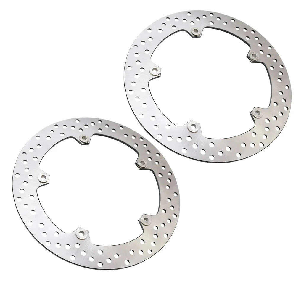 2PCS Motorcycle Front Brake Disc Rotor 305mm For BMW R1200GS LC 2013-2018, F750GS 2018-2019, F850 GS 2018-2021, R1250GS LC 2019