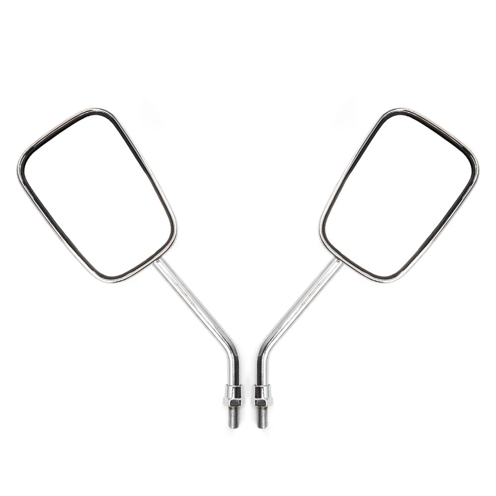 Chrome Motorcycle Mirrors For Honda Shadow Spirit 750 1100 VLX600 VT600C VTX1100 Rear View Side Mirror For Bandit 600 GSF600S view 3