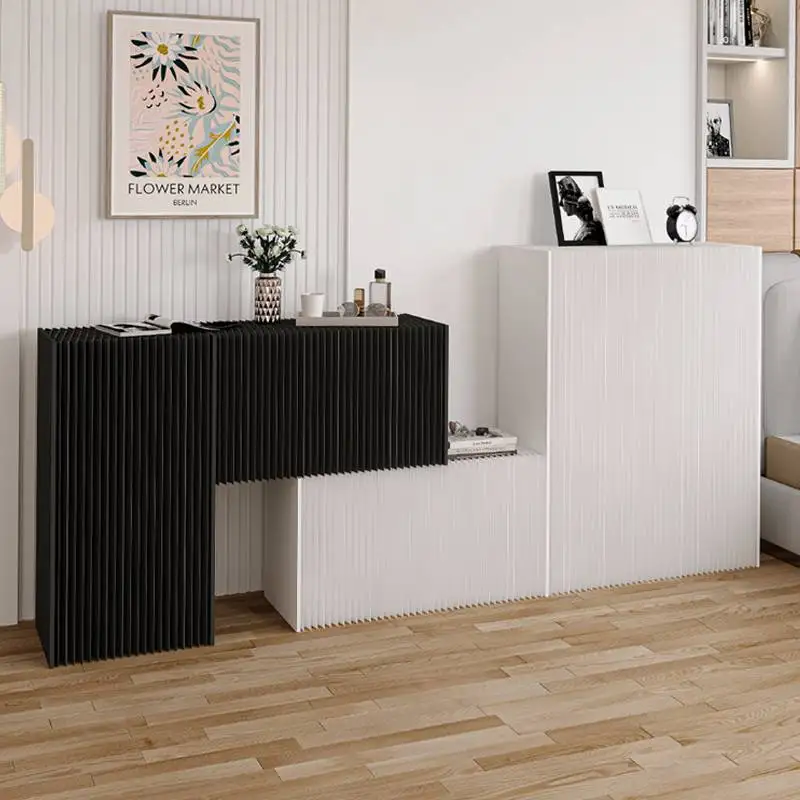 

Folding Nakajima Display Stand Paper Long Rack Storage Exhibition Exhibition Exhibition Movable Cabinet