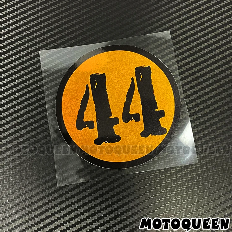 Racing Number 11 22 33 44 55 66 77 88 99 in Circle For Motogp Motorcycle Helmet Motorbike Decal Fuel Tank Side Cover Stickers