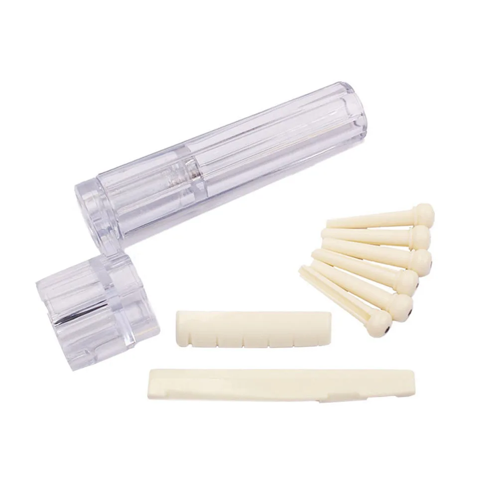 

Guitar String Replacement Nut Modification Saddle and Kit Accessory Maintenance Transparent