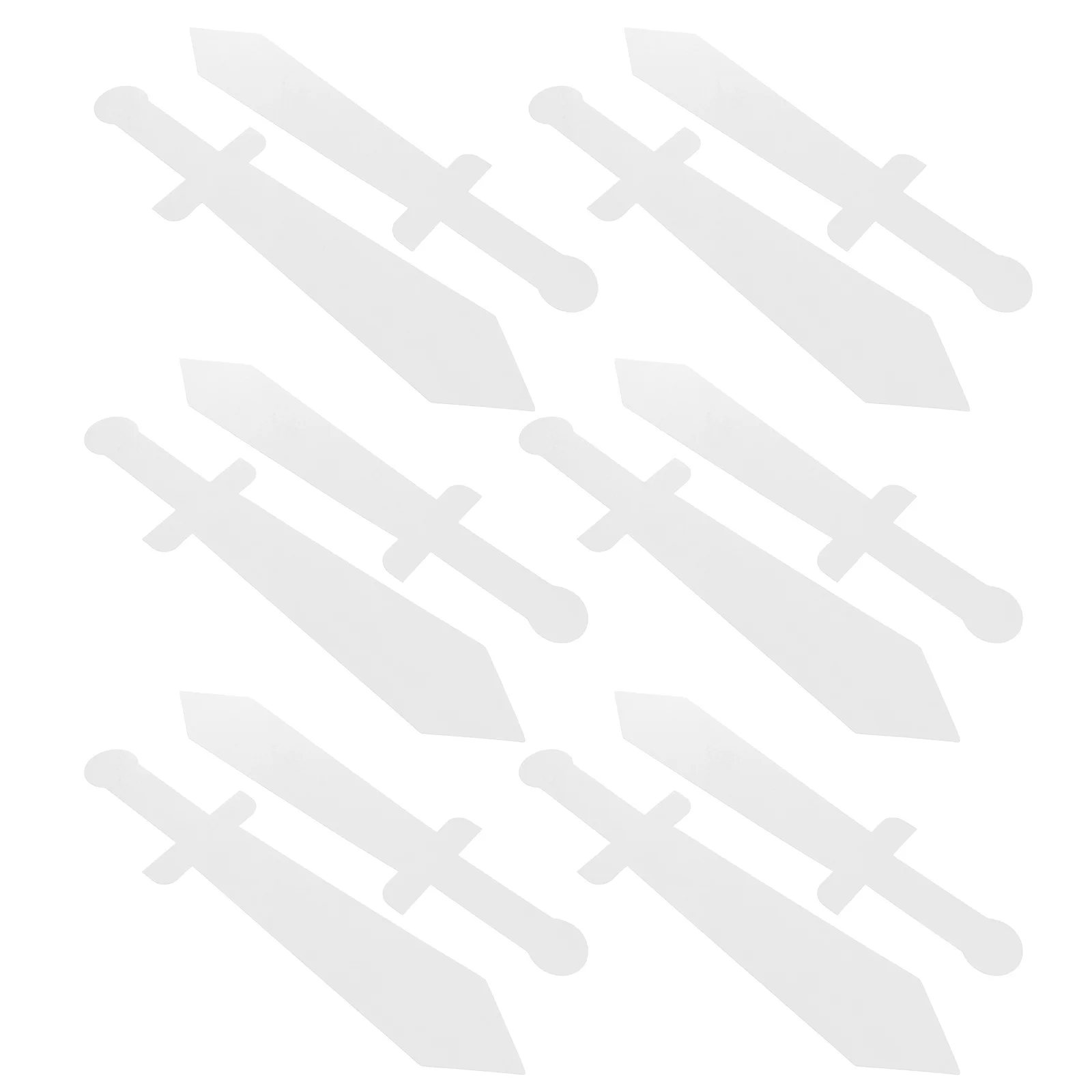 12 قطعة DIY للأطفال التظاهر اللعب السيف خفيفة الوزن حفلة لعب الأدوار ملحق القرون الوسطى فارس زي الدعامة