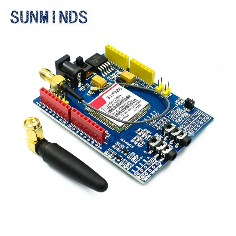 SIM900 Плата разработки GPRS/GSM Четырехдиапазонный модуль для Arduino