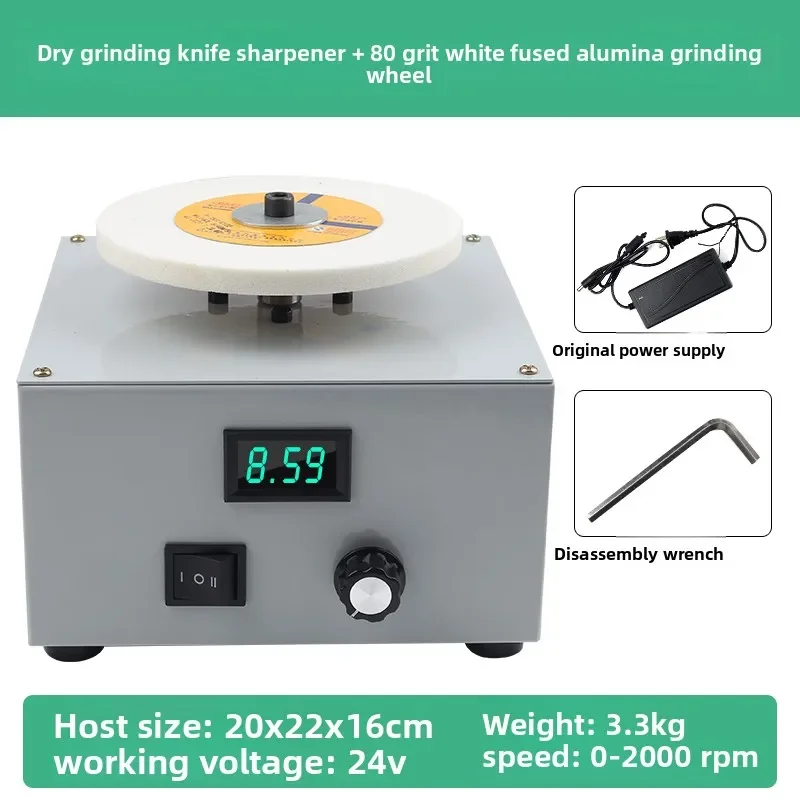 Flat Grinder, Dry & Water Grinder, Diamond Disc, Kitchen Knife, Scissors Tools 110-220v