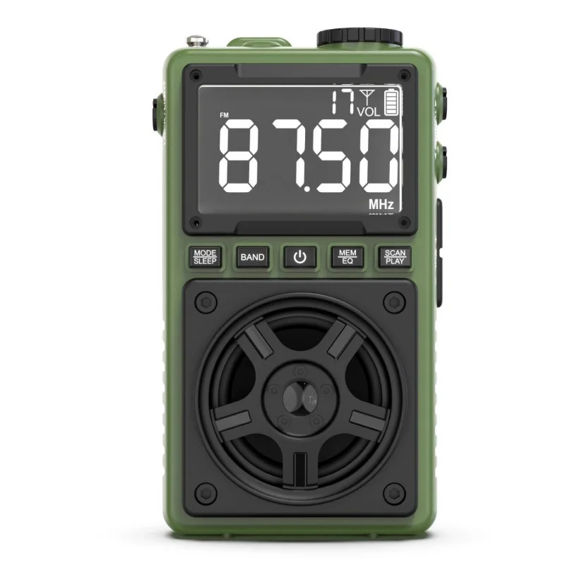 

Многофункциональное мини-ручное радио, цифровая полнодиапазонная портативная карманная Bluetooth-карта для пожилых людей